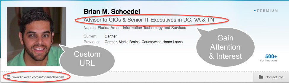 Brian Schoedel LinkedIn Profile Headline How to Guide Get More From Social Media